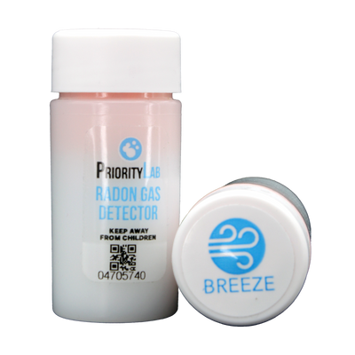 BREEZE LS – Dual Radon Test Canisters (Lab Fees Included)